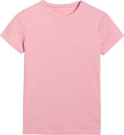 Koszulka damska 4F F2255 jasny róż 4FWMM00TTSHF2255 56S