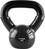 Kettlebell żeliwny pokryty winylem HMS KNV04 czarny 4 KG