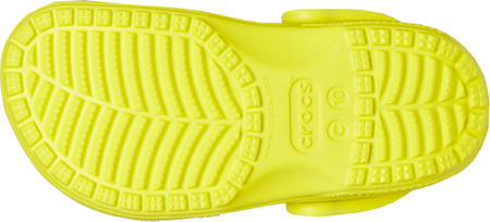 Chodaki sandały klapki dla dzieci Crocs Kids Toddler Classic Clog żółte 206990 76M