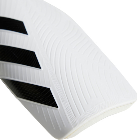 Ochraniacze piłkarskie na golenie piszczele dla dzieci adidas Tiro Club biało-czarne JV6751