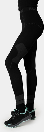 Bielizna termoaktywna damska Alpinus Base Layer Set czarno-szara GT18370