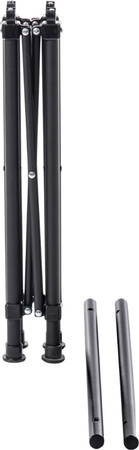 Stół składany Meteor Bankada czarny 16933