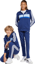 Dres dla dzieci adidas Seasonal Essentials Tiberio 3-Stripes French Terry granatowy JI6035