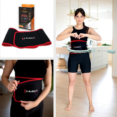 Hula hop z magnesami obciążnikiem licznikiem zielony HMS HHM14