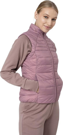 Kamizelka damska 4F różowa H4Z22 KUDP001 52S