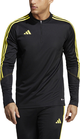 Bluza męska adidas Tiro 23 Club Training Top czarno-żółta IC1579