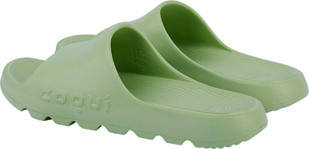 Klapki damskie Coqui Lou zielone 7042-100-8100