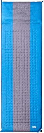 Mata samopompująca kempingowa turystyczna Nils Camp NC4340 niebiesko-szary