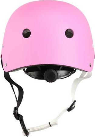Kask rowerowy na rolki deskorolkę hulajnogę Nils Extreme MTW001 różowy rozmiar L 58-61 cm