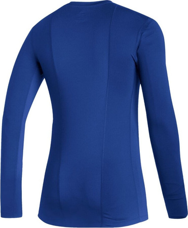 Koszulka męska adidas Compression Long Sleeve Tee niebieska GU7335