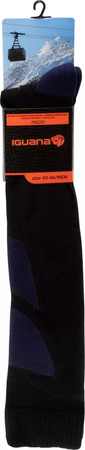 Skarpety narciarskie wysokie włókna drytex Iguana Predo rozmiar 39-42