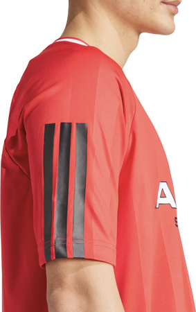 Koszulka męska adidas House of Tiro Nations Pack czerwona KB5569