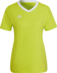 Koszulka damska adidas Entrada 22 Jsy limonkowa HC5080