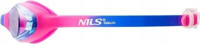 Okularki pływackie Nils aqua nqg170af różowy/ niebieski dziecięce