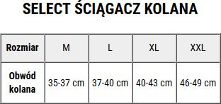 Ściągacz kolana Select 6200