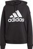 Bluza damska adidas Essentials Big Logo Oversized French Terry Hoodie czarna HR4934