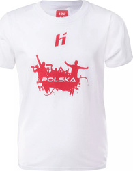 Dziecięca t-shirt koszulka bawełniana Huari Poland Fan Kids rozmiar 116