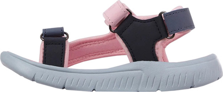 Sandały trekkingowe turystyczne dla dzieci Kappa Kana MF różowo-szare 260886MFK 6117