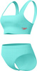 Damski Strój Kąpielowy Textd Deep U-bk 2pc Af  fiery red/white/french blue rozmiar 36
