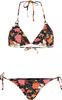 Damski strój kąpielowy dwuczęściowy O'neill CAPRI - BONDEY BIKINI SET black bluemchen rozmiar 36