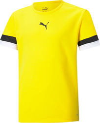 Koszulka dla dzieci Puma teamRISE Jersey Jr żółta 704938 07
