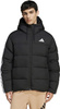Kurtka męska adidas Essentials Climawarm 3 Stripes Puffer Down Hooded czarna JM4165