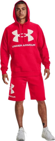 Bluza męska Under Armour Rival Fleece Big Logo HD czerwona 1357093 600