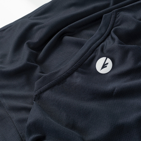 Męska koszulka treningowa z krótkim rękawem Hi-tec Hicti granatowa rozmiar S