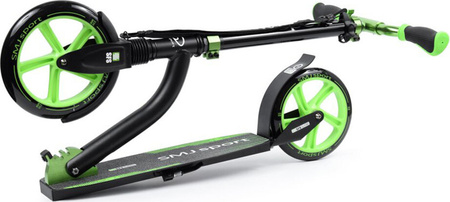 Hulajnoga Smj czarno-zielona NL-700-230/205