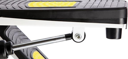 Stepper skośny z linkami HMS S3033 żółty