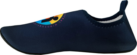 Dziecięce buty do wody plażowe koralowce Mistral Jacarei granatowe M211084A39