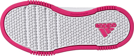 Buty dziecięce adidas Tensaur Sport Training Lace biało-różowe GW6438