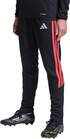 Spodnie dla dzieci adidas Tiro 26 League Slim czarno-czerwone JY7115