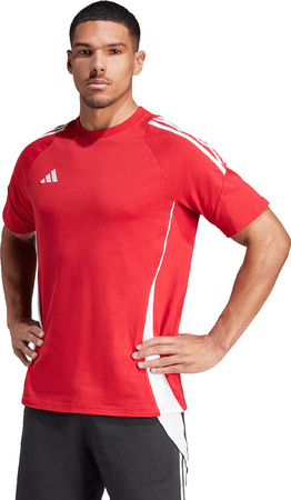 Koszulka męska adidas Tiro 24 Sweat czerwona IR9349