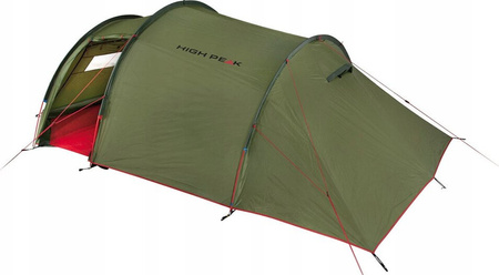 Namiot High Peak Falcon 4 oliwkowo-czerwony 10327