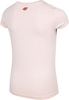 Koszulka dla dziewczynki 4F jasny róż HJZ22 JTSD005 56S