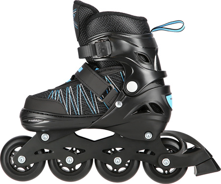 Łyżworolki z wymienną płozą hokejową 2w1 łyżwy rolki Nils Extreme NH11912 rozmiar S 31-34