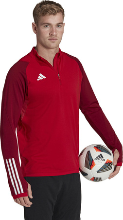 Bluza męska adidas Tiro 23 Competition Training Top czerwona HI3050