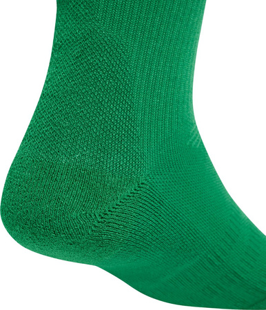 Skarpety piłkarskie adidas Football Cushioned Performance Crew zielone JW3436