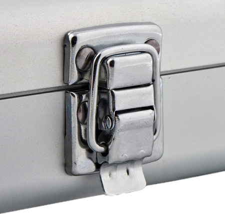 Futerał Point aluminiowy srebrny