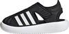 Sandały buty chodaki 3w1 dziecięce do wody adidas Closed-Toe Summer Water czarno-białe GW0391