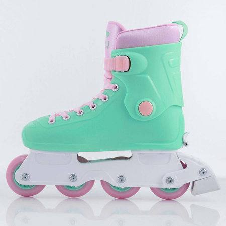 Łyżworolki rolki regulowane ABEC-7 koła 72mm SMJ UT700 RETRO