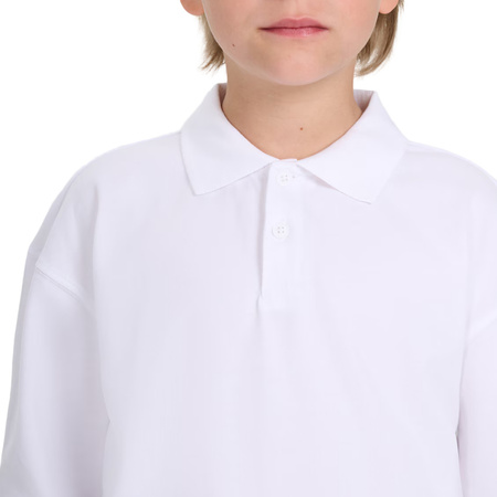 Koszulka dla chłopca longsleeve 4F M483 biała 4FJWAW25TLONM483 10S