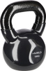 Kettlebell żeliwny pokryty winylem HMS KNV10 czarny 10 KG