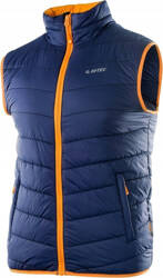 Kamizelka bezrękawnik  męski Hi-Tec Solner II granatowo-pomarańczowy rozmiar M
