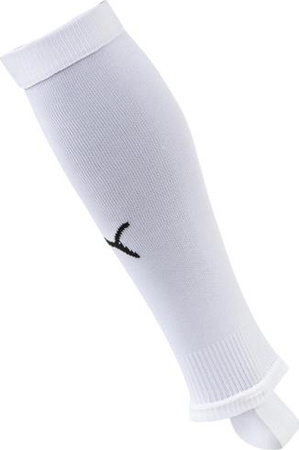 Rękawy piłkarskie Puma Team Liga Stirrup białe 703439 04