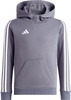 Bluza dla dzieci adidas Tiro 23 League Sweat Hoodie szara HZ3016