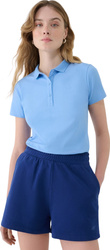 Koszulka damska polo 4F F365 błękitna 4FWMM00TPTSF365 32S