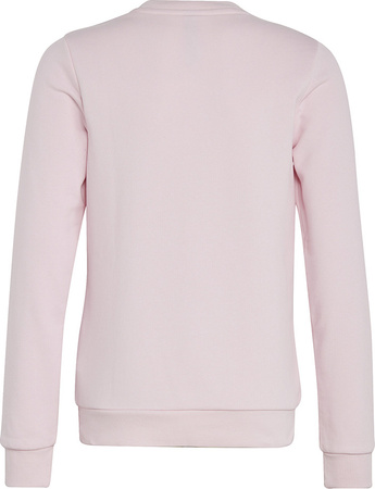 Bluza dla dzieci adidas Essentials Big Logo Sweatshirt różowa IC6119
