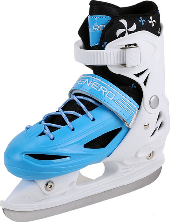 Łyżworolki łyżwy wrotki wrotko-rolki Enero 4w1 Enero Runner niebieskie 1007205-1007212-1007229